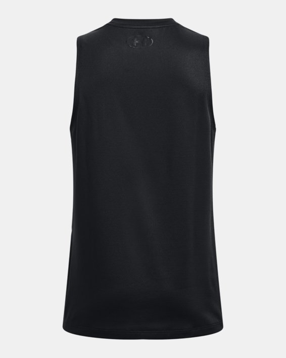 Boys' UA Tech™ Vent Sleeveless in Black image number 1